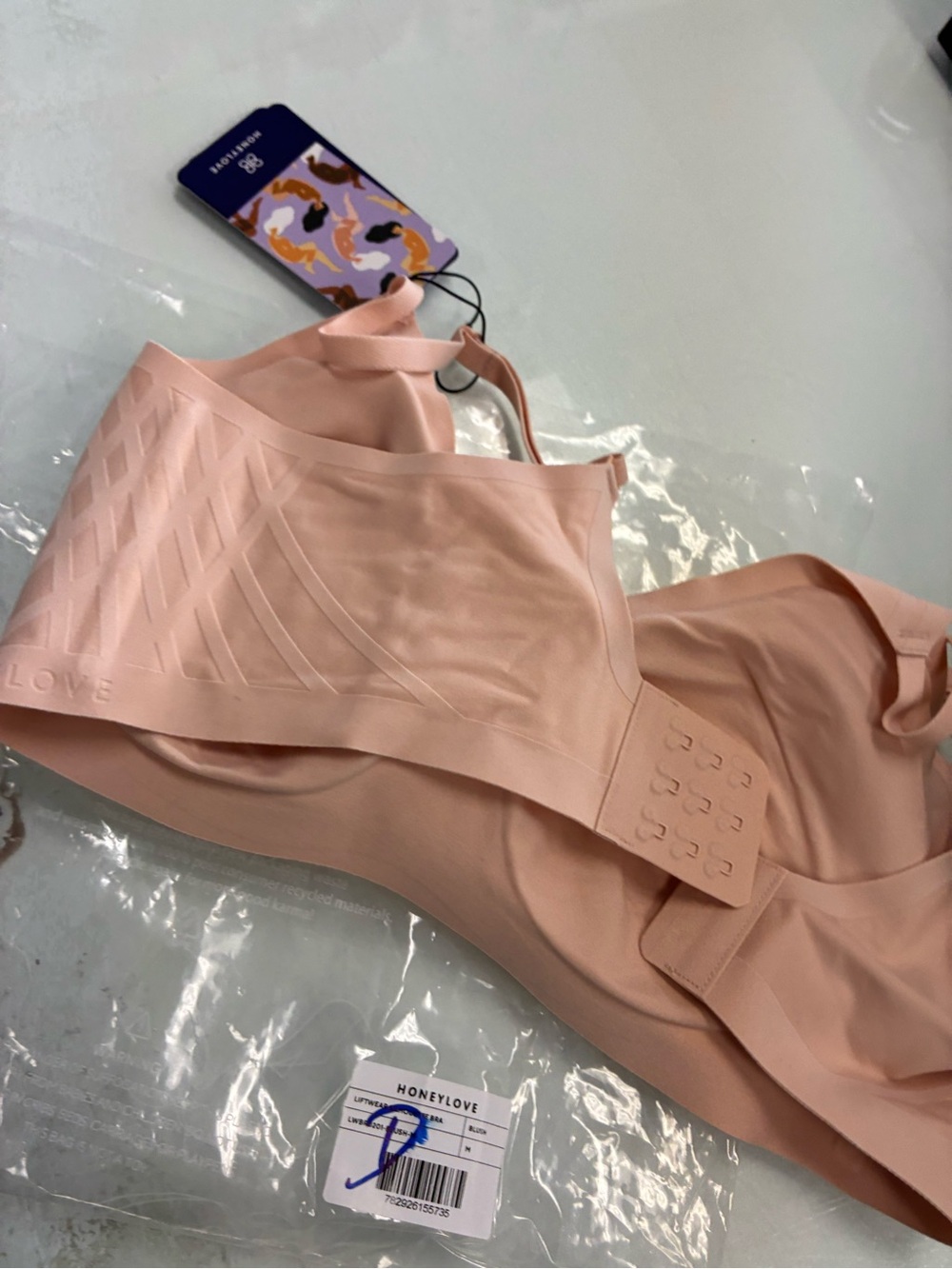 Honeylove Seamless Nude Blush Bra - Picture 13 of 13